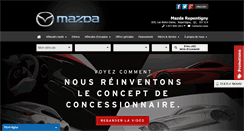 Desktop Screenshot of mazdarepentigny.com