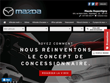 Tablet Screenshot of mazdarepentigny.com